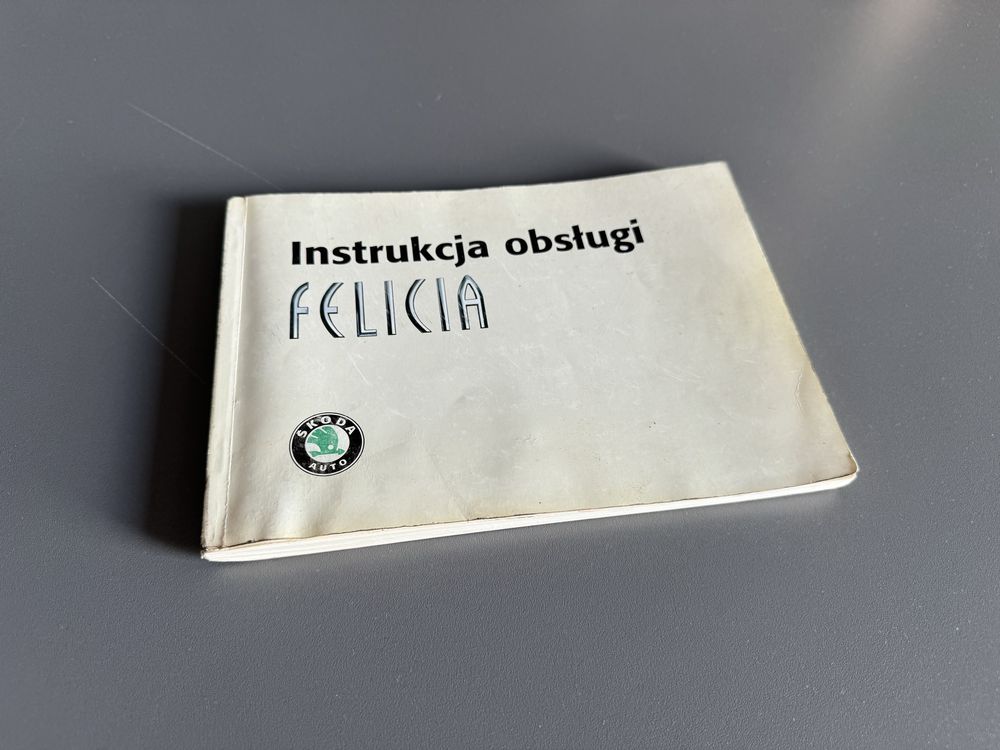 Instrukcja obslugi Škoda Felicia 1998