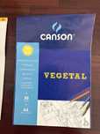Bloco de Papel Vegetal A3 Canson – 50 Folhas – 90g – Novo