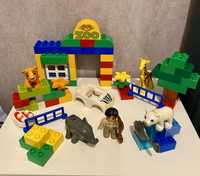 Lego duplo zoo ludzik zwierzątka