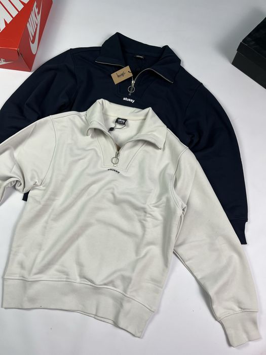 1/3 zip stussy | полу замок stussy