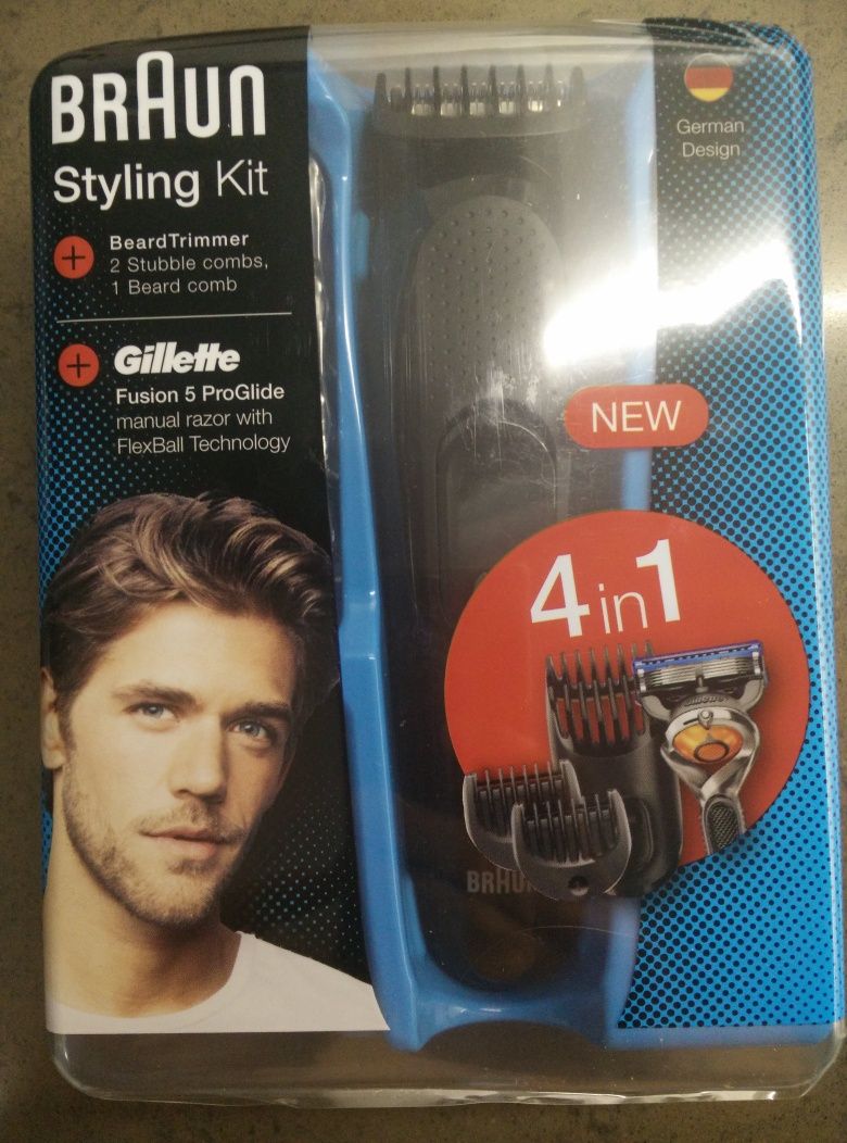 Braun styling kit aparador barba Kit 4 em 1