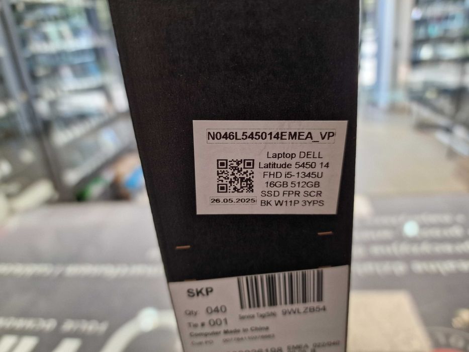 DELL LATITUDE 5450/ i5-1345U/ 16GB/ 512GB/ W11P/ gw do 05/2028/ 14"