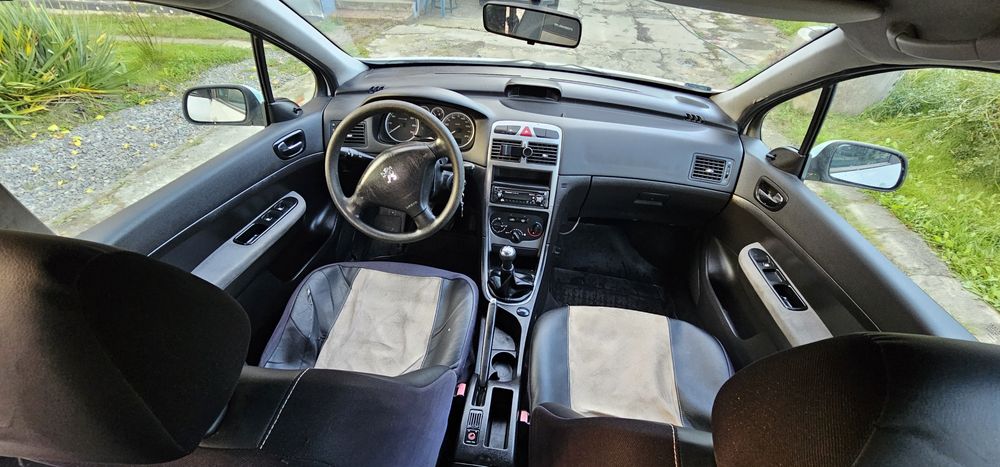 Ładny biały peugeot 307 1.4 b do jazdy bez korozji okazja!