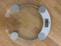 Напольные весы DOMOTEC электронные стеклянные круглые
