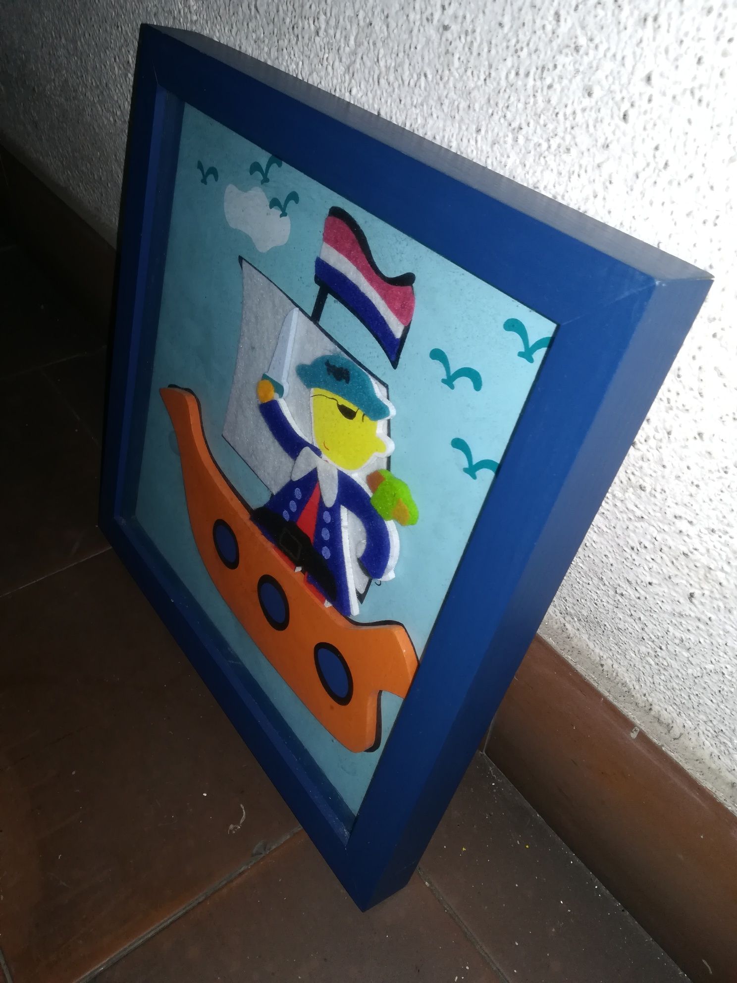 Quadro para quarto criança - Tema MAR