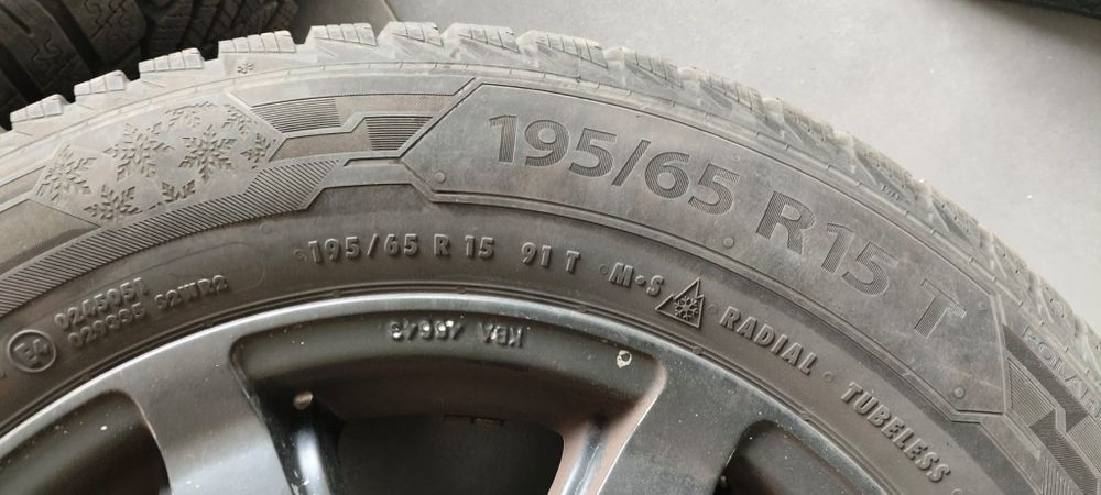 Koła alufelgi zimowe 195x65R15 Octavia