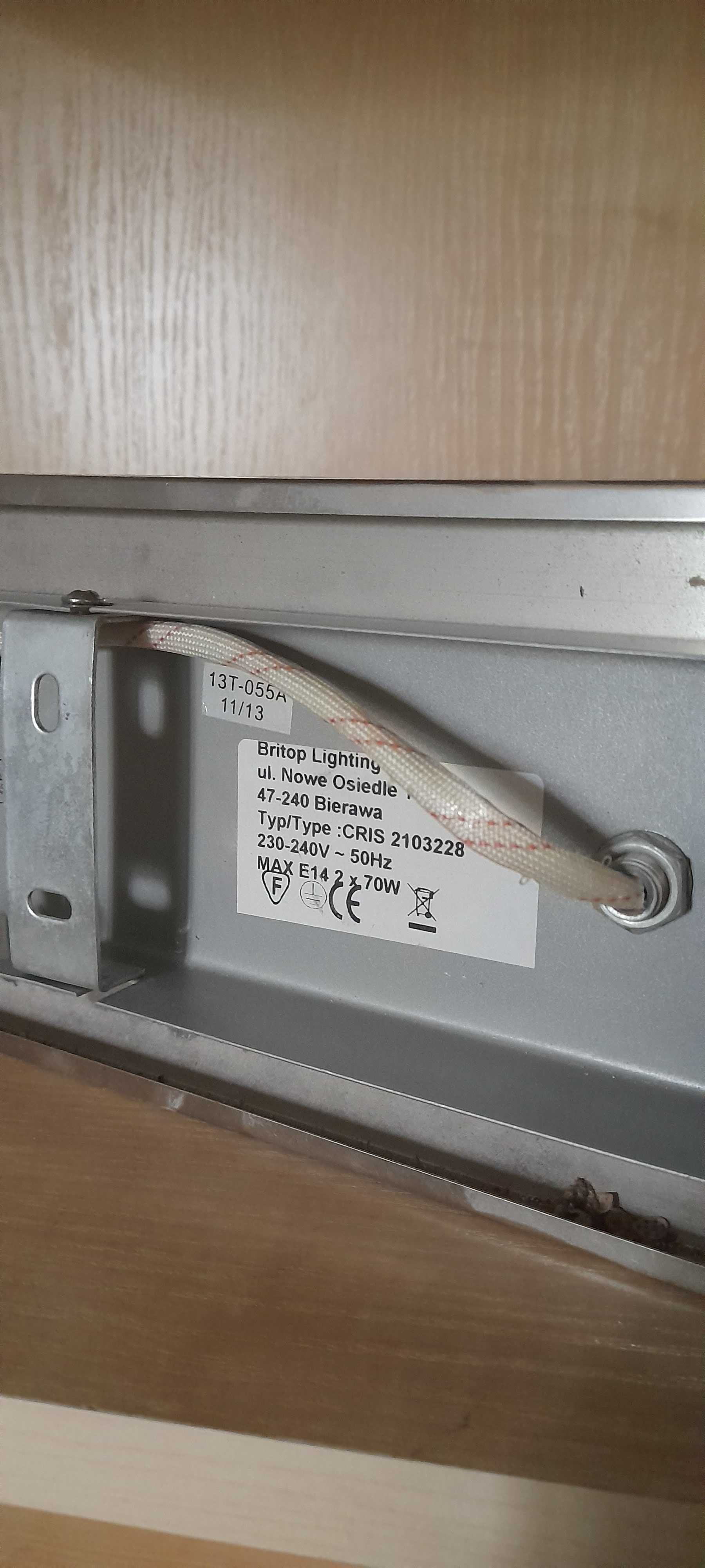 Lampy sufitowe podwójne źródło światła