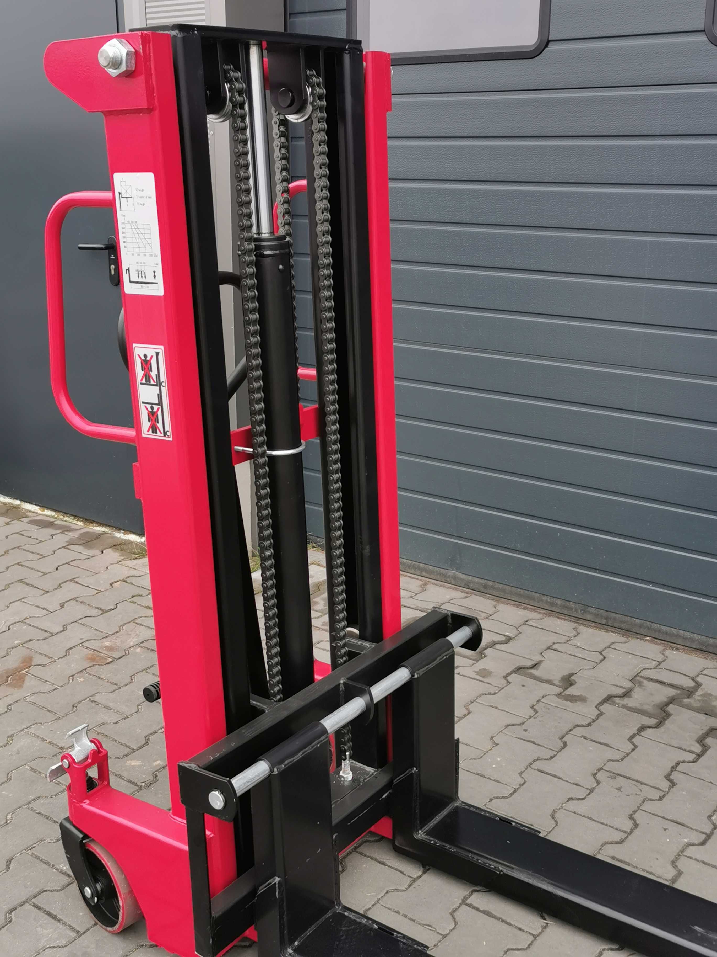 MS1020 Wózek podnośnikowy paleciak sztaplarka stacker układarka