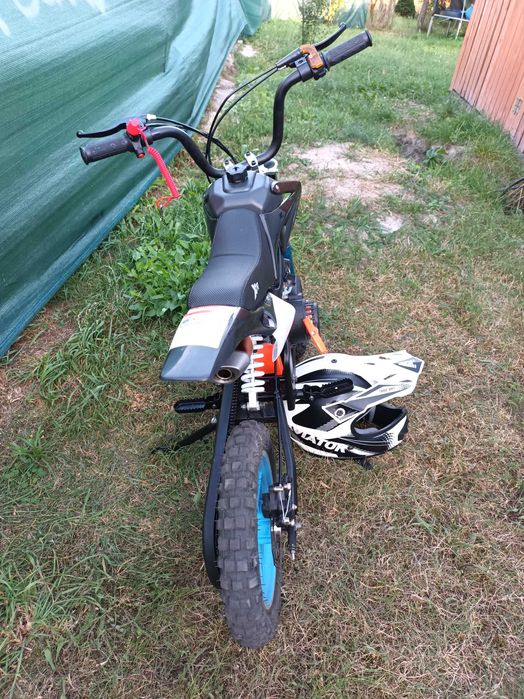 Nowy MINI CROSS MOTOR Spalinowy 50cc  XTR 701 + Kask Aviator