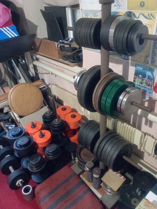 Продам гантели разборные
