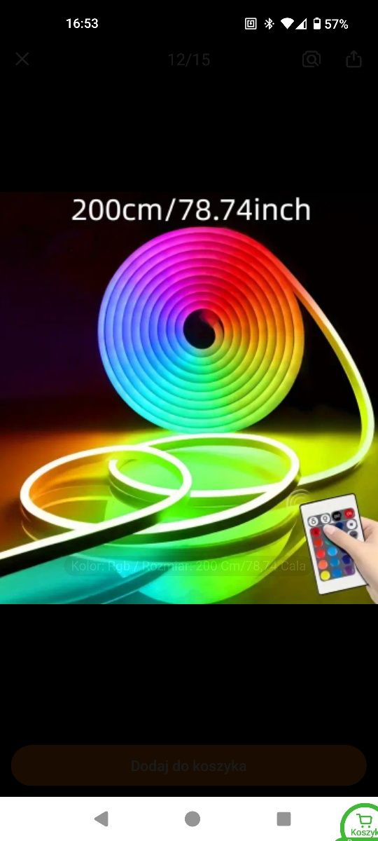 Taśma LED 2 metry