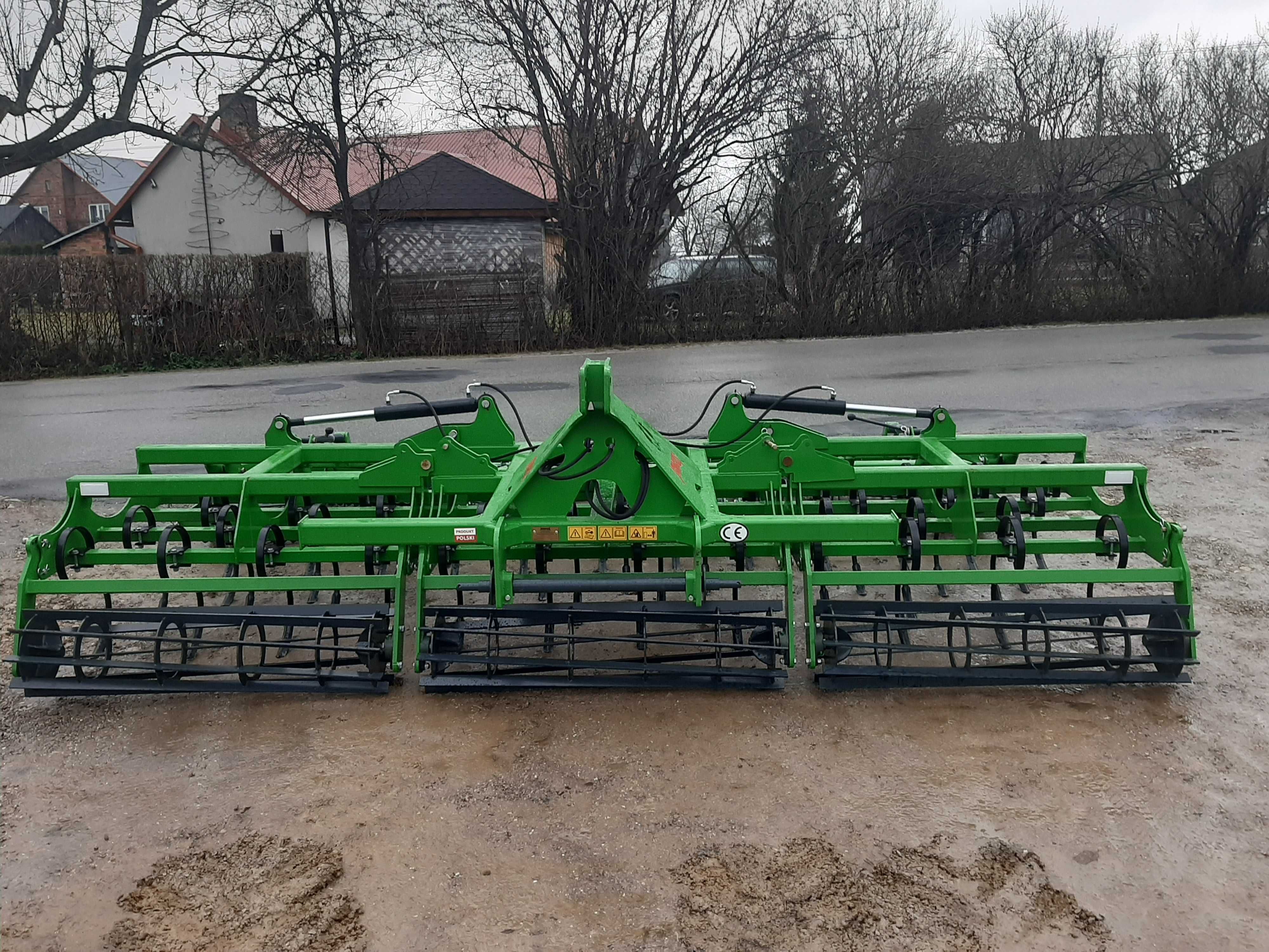 Agregat uprawowo-siewny hydrauliczny JANPOL 3,6-4,2-5m OD RĘKI