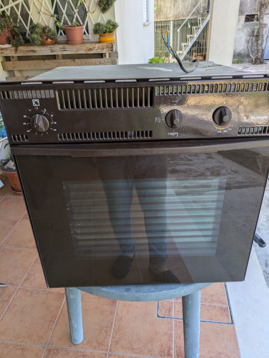 Forno a gás e eletricidade