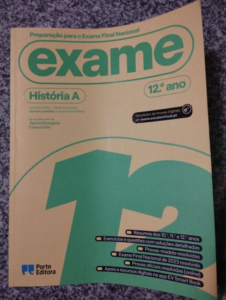 LIvros preparação exames 11º e 12°