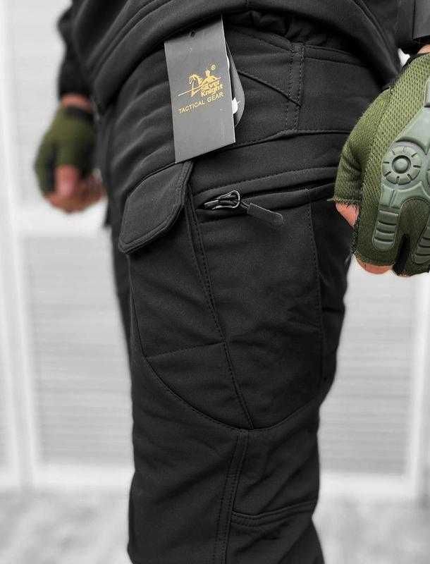 Размер M softshell костюм на флисе мультикам, куртка + штаны