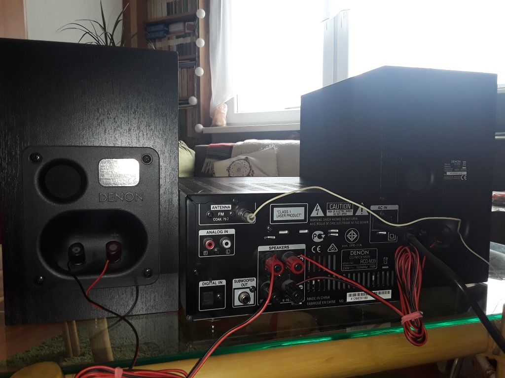 tylko w piątek i sobote 600zl Denon D-M39 amplituner RCD-M39 + kolumny