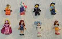 lote de 8 minifiguras lego