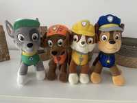 4 duże pluszaki Paw patrol psi patrol 30 cm