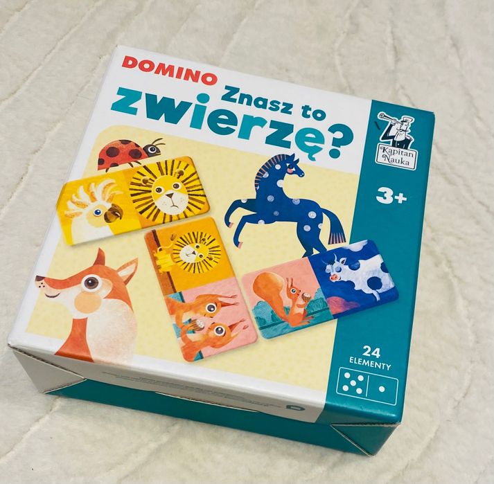 Kapitan nauka gra domino znasz to zwierzę?