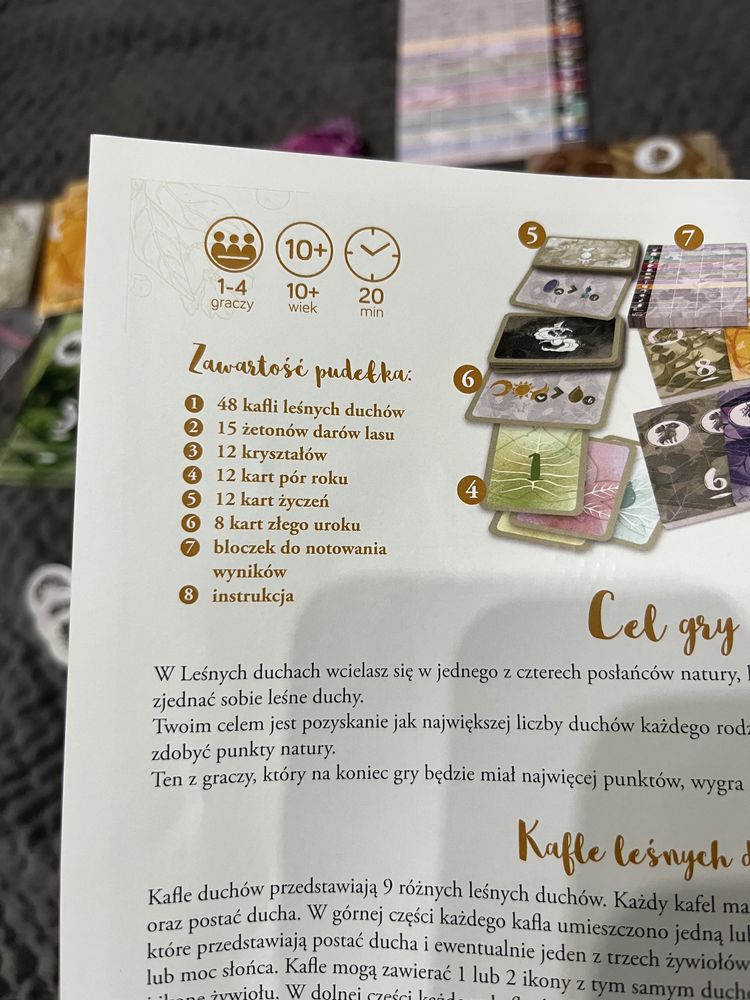 Leśne duchy gra planszowa Foxgames