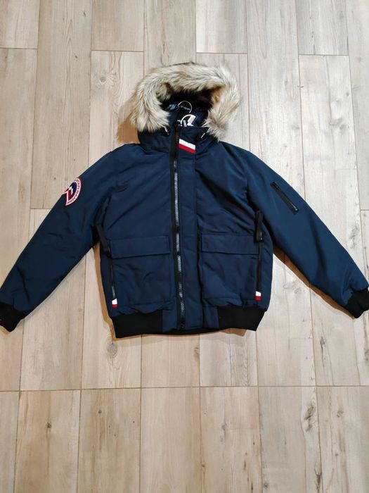 Kurtka męska XL granatowa Jack1t zimowa puchowa