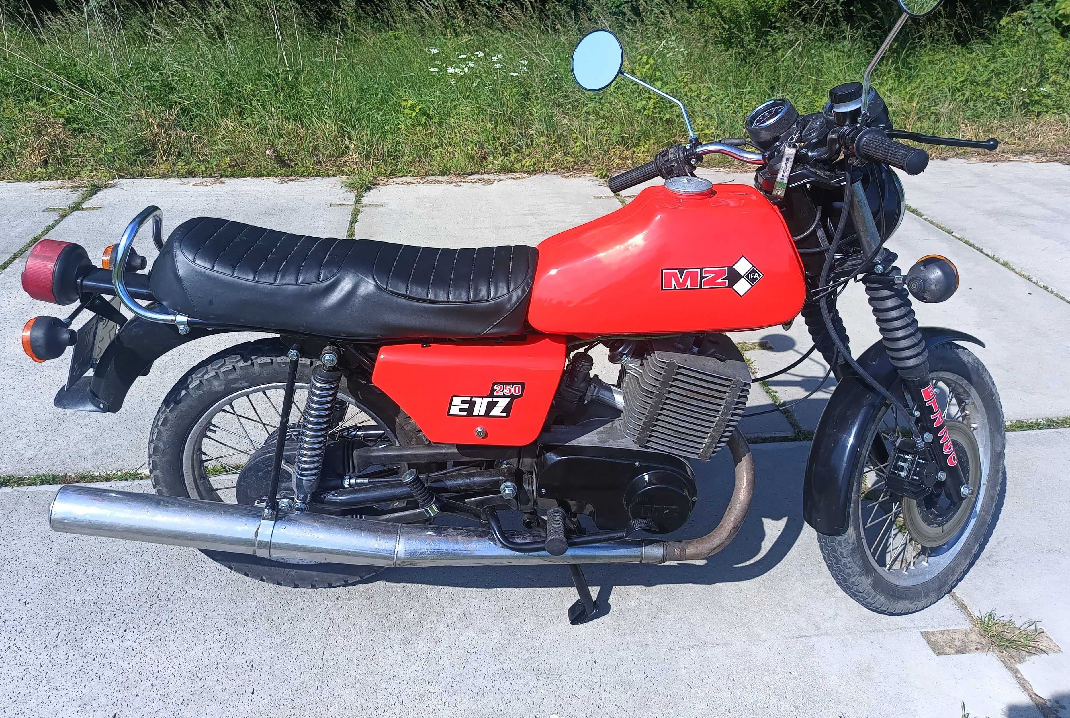 MZ Etz 250 zarejestrowana