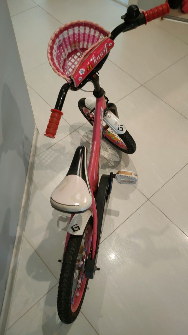 Rowerek dla dziewczynki 16"