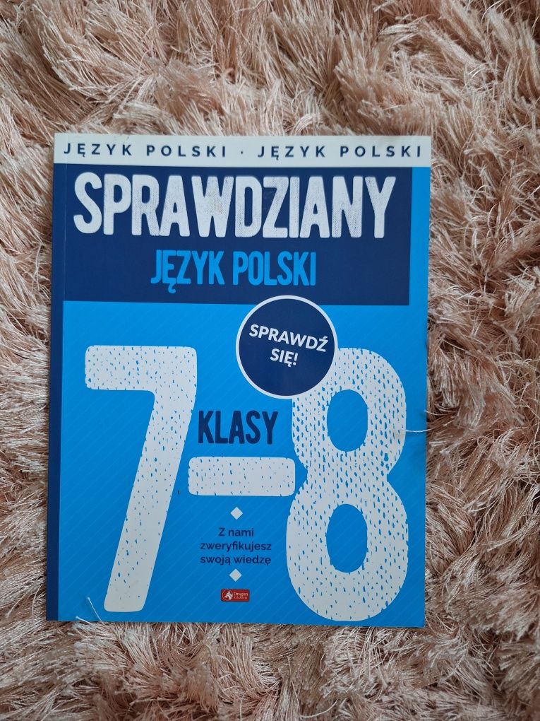 Sprawdziany jezyk polski klasa 7-8