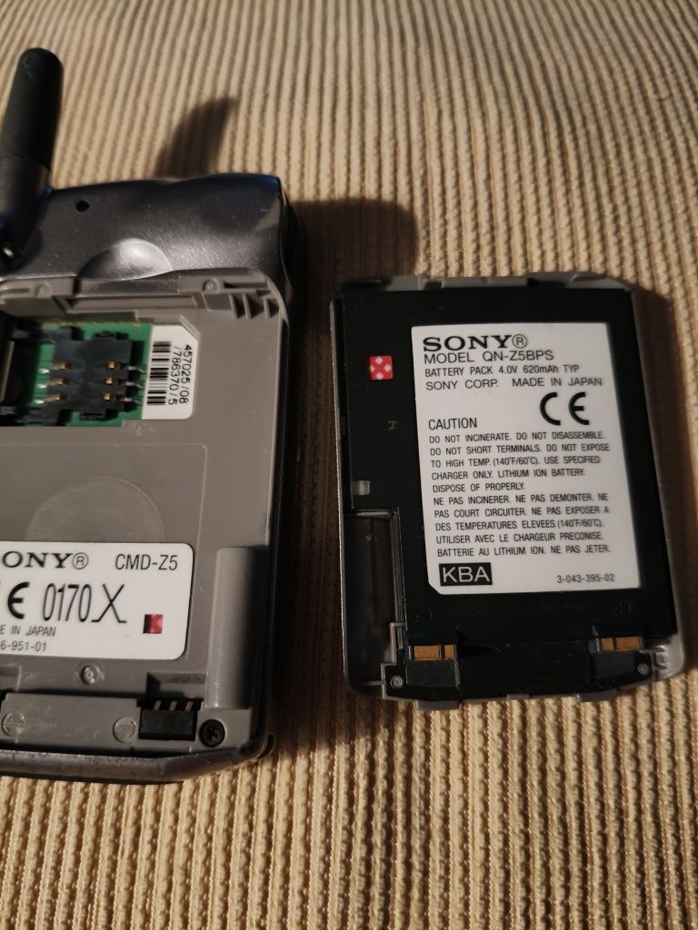 Telemóvel Vintage Raro Sony CMD-Z5