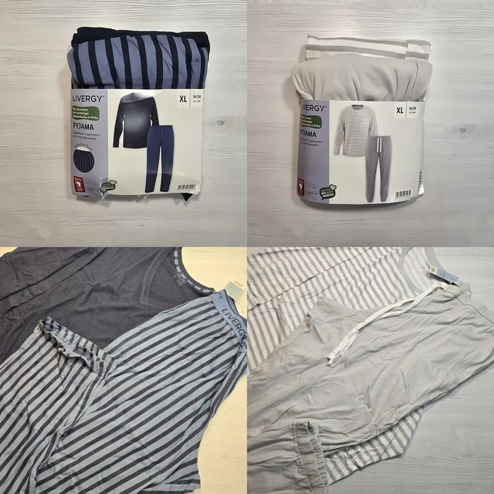 Чоловіча піжама livergy , штани , кофта , пижама Л Хл L xl Німеччина