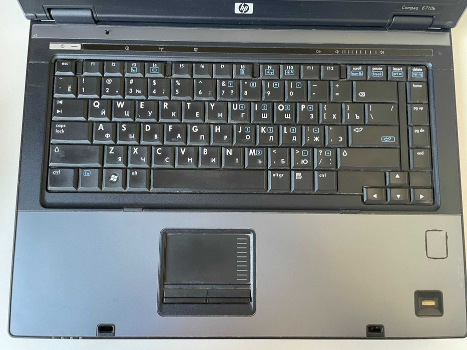 Ноутбук HP Compaq 6710b (Core 2 Duo, 250G SDD, 4G RAM)