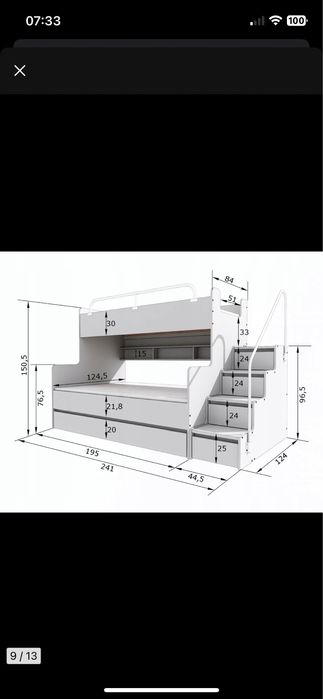 Łóżko piętrowe, POLECAM
