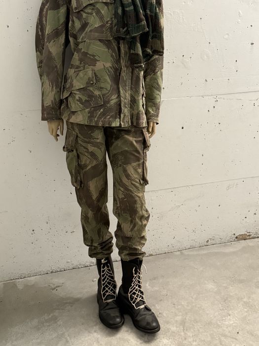 Farda militar de 1972 compela com botas + Manequim