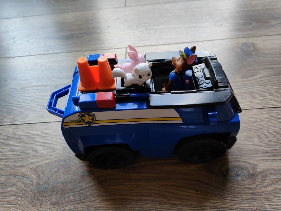 Psi Patrol Chase Transformujący radiowóz duży pojazd 2w1