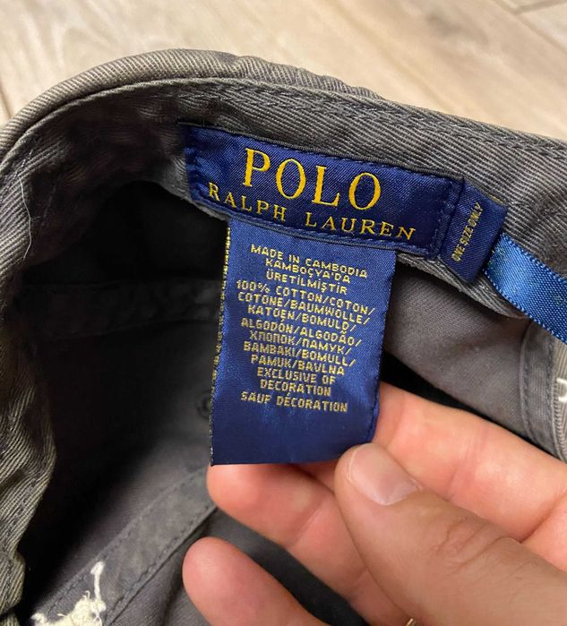 Винтажная кепка Polo Ralph Lauren