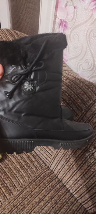 Жіночі дутики чоботи черевики зимові 41 розмір устілка 26