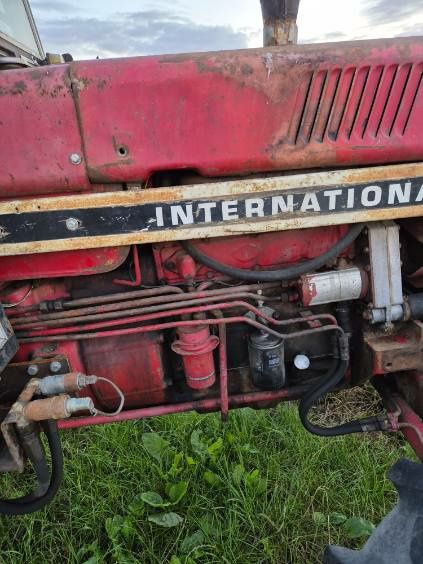 Ciągnik  case international  844