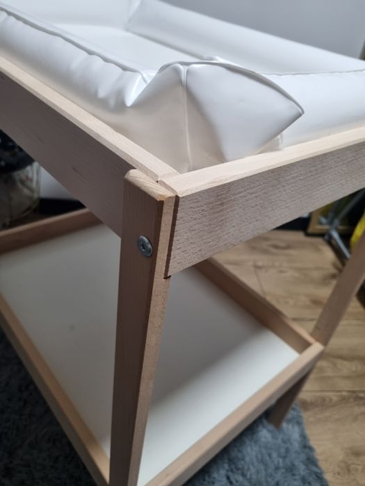 Ikea Sniglar przewijak drewniany stół do przewijania dla niemowląt