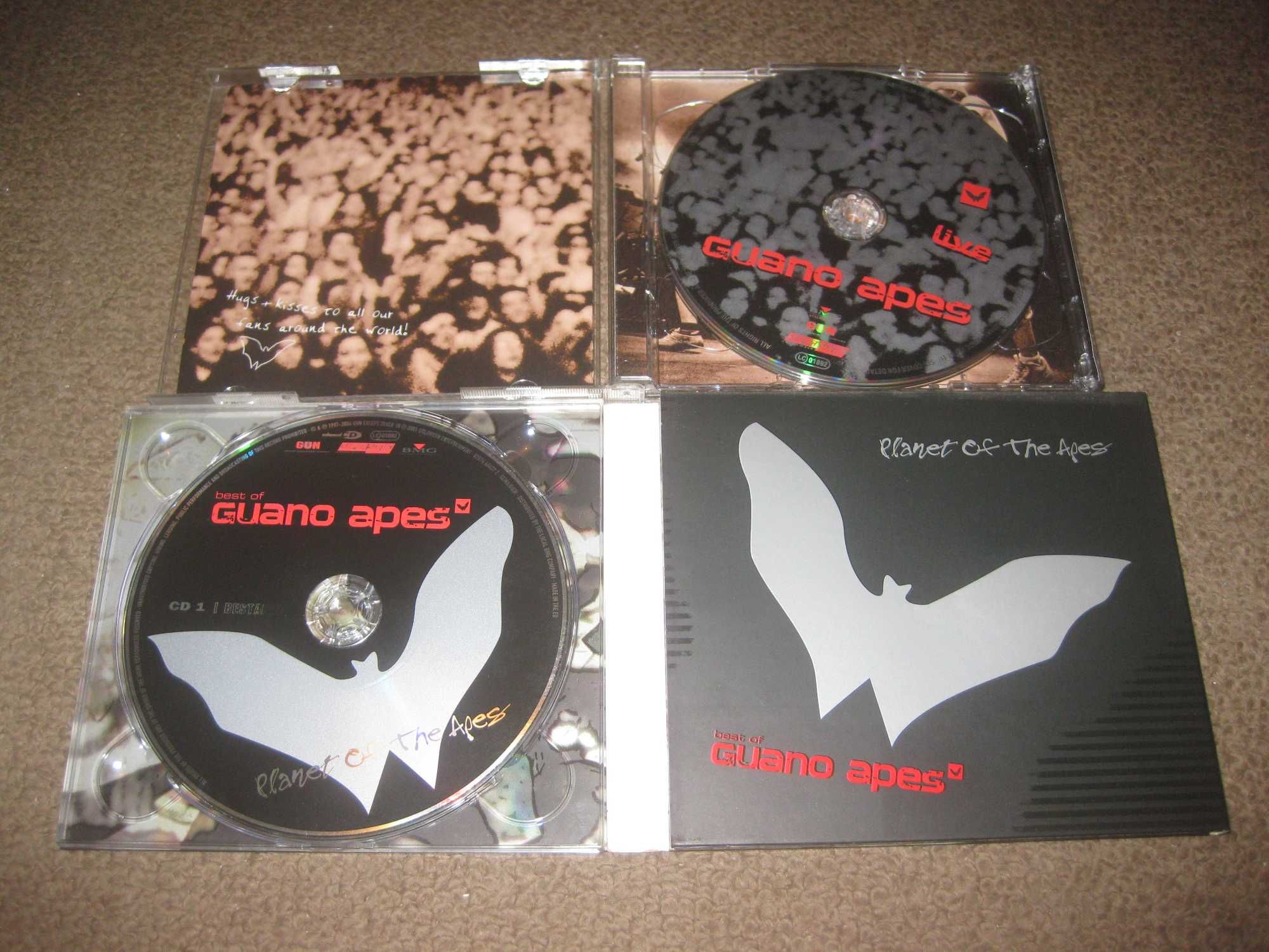 5 CDs dos "Guano Apes"