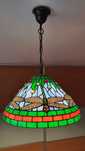 Lampy witrażowe wiszące