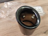 Osłona końcówka tłumika BMW X3 X4 G01 G02 czarny chrom