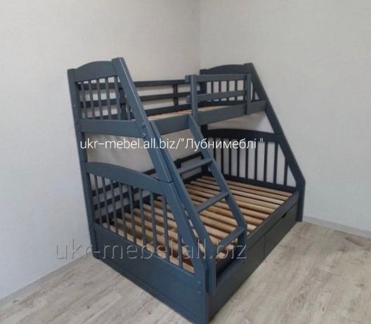 Кровать двухъярусная "Каспер", двоповерхове ліжко трансформер .