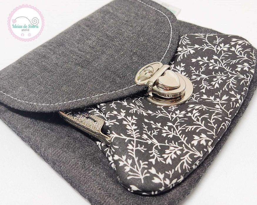 Carteira dupla feita á mão - Várias