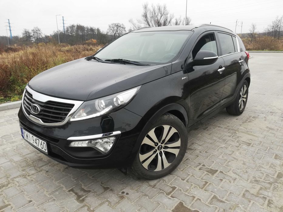Kia Sportage 2.0CRDI -4WD-skóra,xenon,led,navi-zobacz ew.zamiana