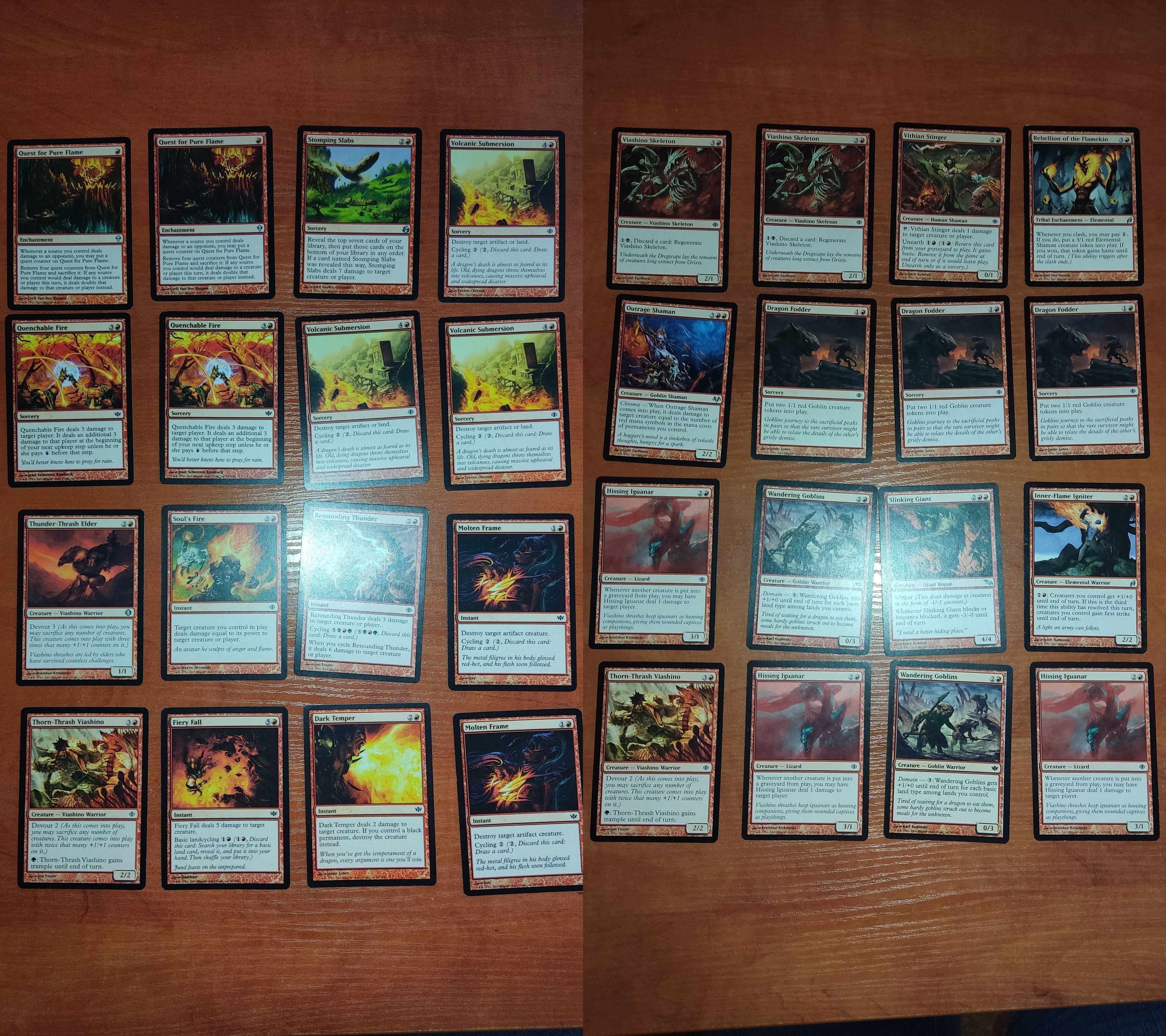 MTG Red Deck (195 kart)