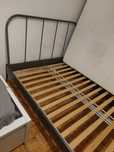Cama de casal ikea c ou sem colchao