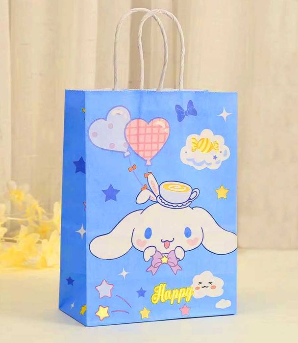 Cinnamoroll torebka prezentowa urodzinowa Sanrio Hello Kitty Kawaii