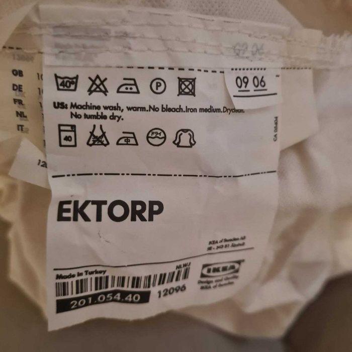 Pokrowiec na fotel Ektorp