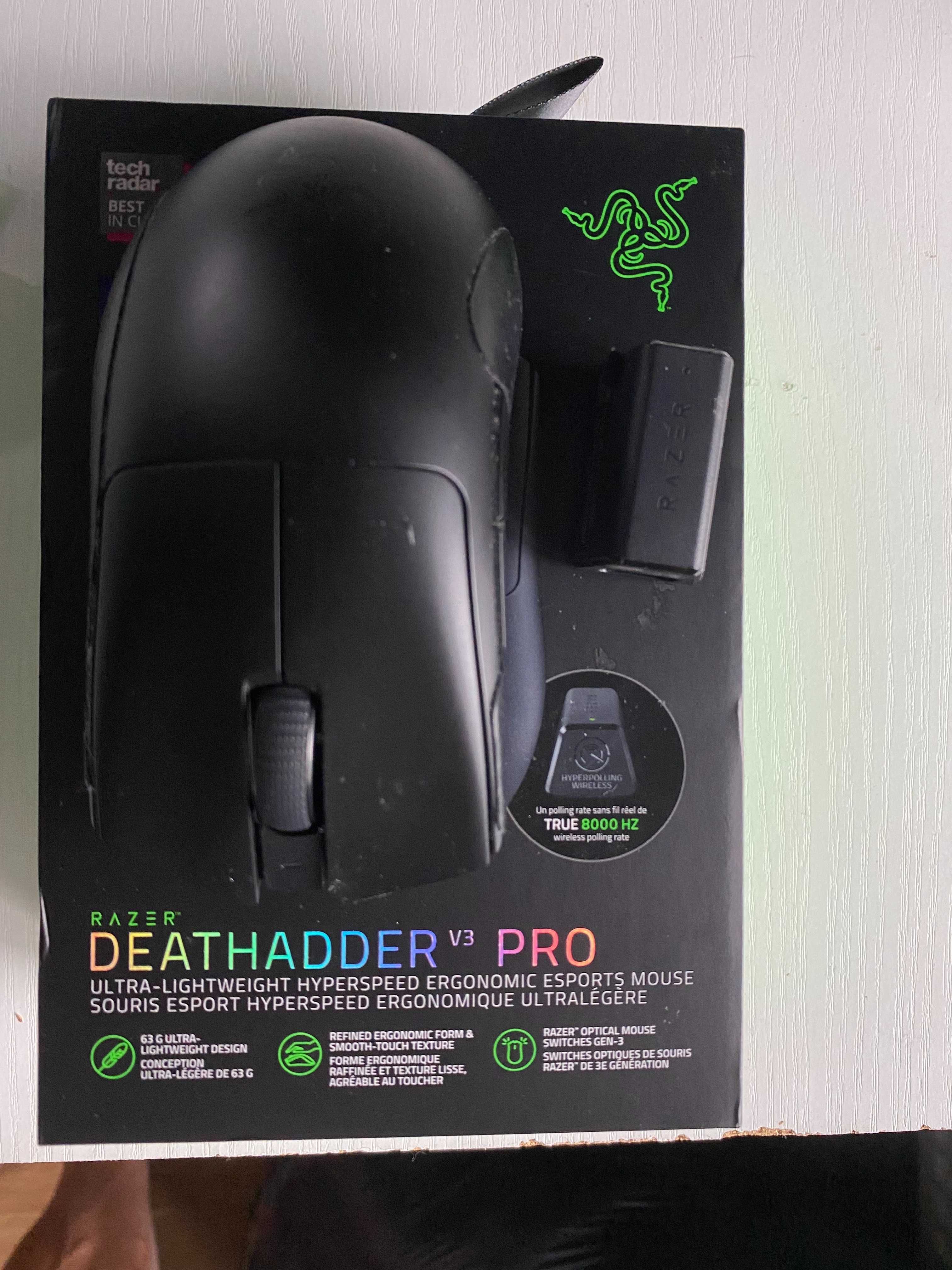 Razer DeathAdder V3 Pro + HyperPolling Dongle