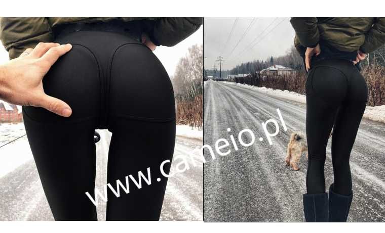 65 Legginsy getry damskie